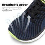 FitVille Wide Toe Box Shoes for Men Cushioned Well Extra Wide Width Shoes Non Slip Wide Lightweight Breathable Running Shoes - Image 6