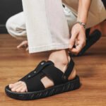 Brand Classic Mens Sandals Summer Genuine Leather Sandals Men Outdoor Casual Lightweight Sandal Fashion Men Sneakers - Image 6