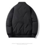 New autumn and winter baseball collar, men's fashionable and versatile cotton jacket, outer warm cotton jacket, baseball jacket, - Image 2