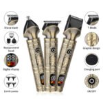 HIENA Beard Trimmer for Men Electric Razor Shaver Cordless Hair Clipper Shaving Kit for Mustache Body Nose Ear Hair Cordless - Image 6