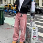 Men's Casual Retro Street Straight Leg Jeans with Pockets