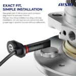 AISIN® Front, Driver and Passenger Side ABS Speed Sensor Set of 2 - Image 5