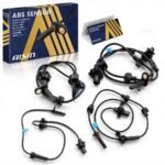 AISINĀ® Front and Rear, Driver and Passenger Side ABS Speed Sensor Set of 4
