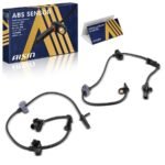 AISIN® Front, Driver and Passenger Side ABS Speed Sensor Set of 2