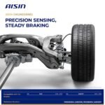 AISINĀ® Rear, Driver and Passenger Side ABS Speed Sensor Set of 2 - Image 2