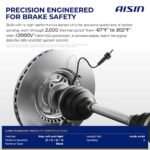 AISINĀ® Rear, Driver and Passenger Side ABS Speed Sensor Set of 2 - Image 3