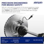 AISINĀ® Front and Rear, Driver and Passenger Side ABS Speed Sensor Set of 4 - Image 3