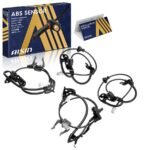 AISIN® Front and Rear, Driver and Passenger Side ABS Speed Sensor Set of 4