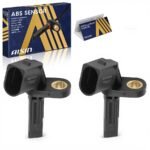 AISIN® Front, Driver Side or Rear, Passenger Side ABS Speed Sensor Set of 2