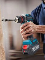 20V 10mm Cordless Electric Impact Drill and Screwdriver Compatible with Makita 18V Battery - Image 2