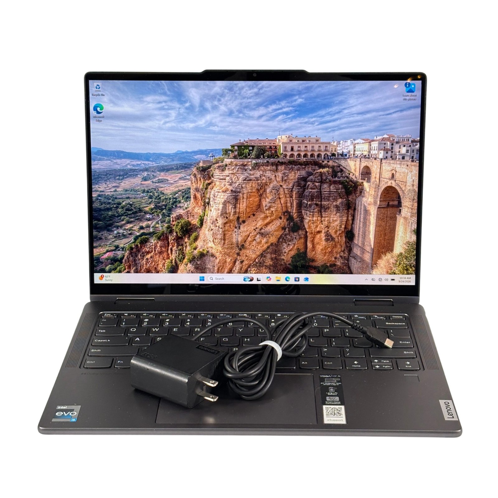 b4a4e446-4594-4387-9c77-827d5de0040c.jpg Lenovo Yoga 7 14IRL8 Windows 11 Intel Core i5-1335U 1.3GHz 8GB RAM 512GB SSD 14" - Image 1