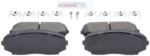 Bosch® Front Blue Series Ceramic Brake Pad Set - Image 6