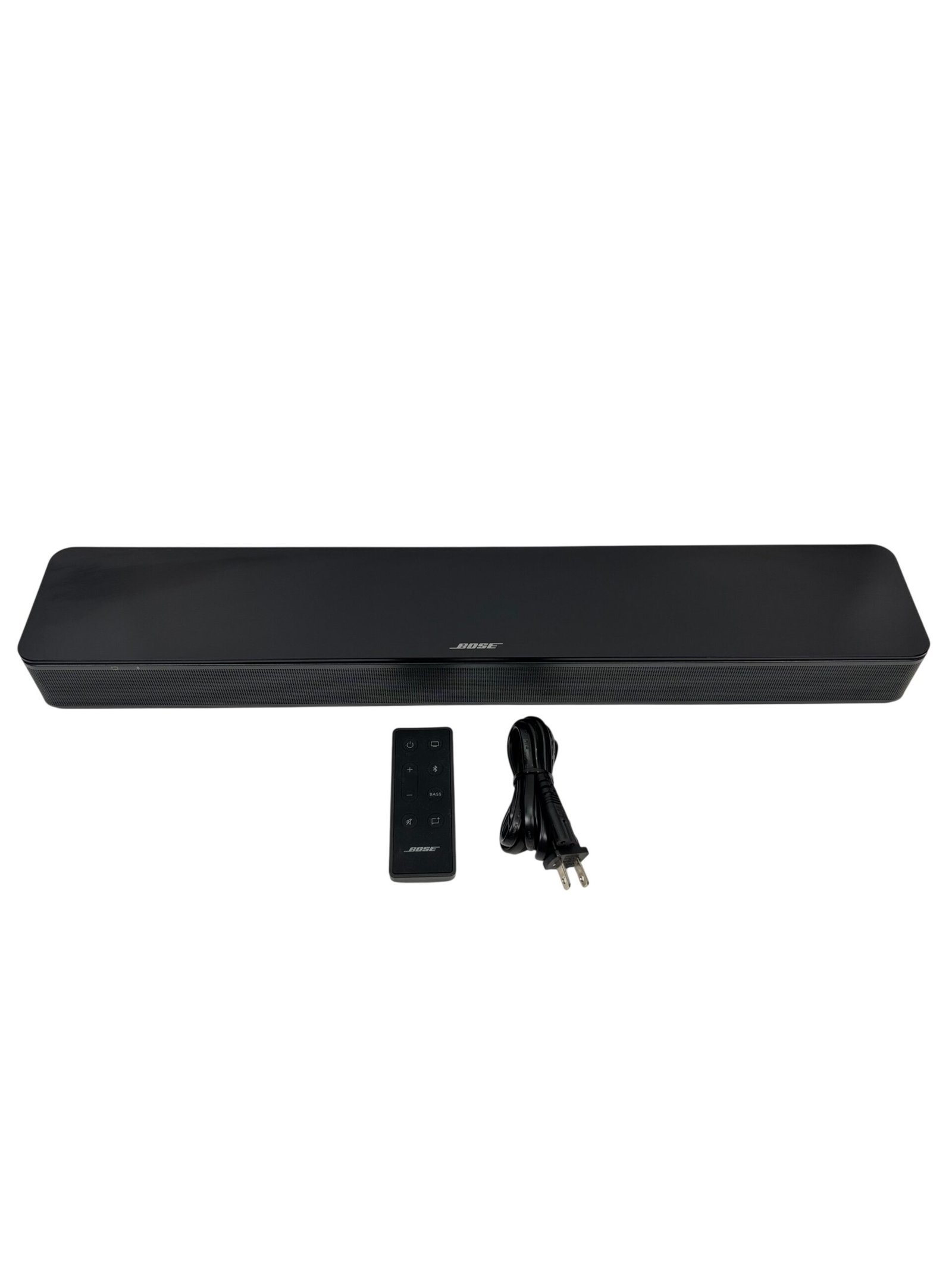 c1dba8a0-9b0c-4ccf-b0a7-8f94c6a9137e.jpg Bose 431974 TV Speaker Compact Bluetooth Soundbar - Black - Image 1
