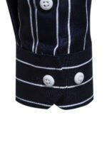 New Men'S Casual Shirt Fashion Striped Long Sleeve Male Business Dress Shirt - Image 5