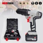 20V 10mm Cordless Electric Impact Drill and Screwdriver Compatible with Makita 18V Battery