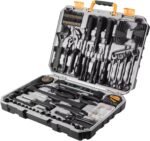 DKMT178 Comprehensive Hand Tool Set for Automotive Repair and Mechanic Use