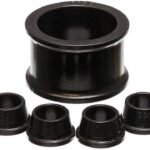 Energy Suspension® Steering Rack Bushing - Black, Polyurethane, Direct Fit, Kit