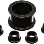 Energy Suspension® Steering Rack Bushing - Black, Polyurethane, Direct Fit, Kit