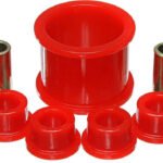 Energy Suspension® Steering Rack Bushing - Red, Direct Fit