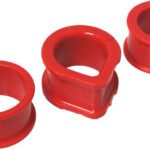 Energy Suspension® Steering Rack Bushing - Red, Polyurethane, Direct Fit, Kit