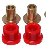 Energy Suspension® Steering Rack Bushing - Red, Polyurethane, Direct Fit, Kit