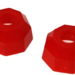 Energy Suspension® Tie Rod End Boot - Red, Polyurethane, Direct Fit