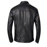 Leather Lop Bags Men'S Autumn Winter Slim Leather Jacket Fashion Custom Printed Motorcycle Coat Zipper Куртка Мужская Зимняя - Image 2