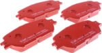 EBC® Front Redstuff Ceramic Low Dust Aramid Fiber Ceramic Brake Pad Set - Image 3