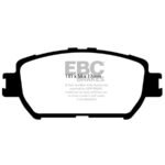 EBC® Front Redstuff Ceramic Low Dust Aramid Fiber Ceramic Brake Pad Set - Image 6