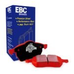 EBC® Front Redstuff Ceramic Low Dust Aramid Fiber Ceramic Brake Pad Set - Image 6