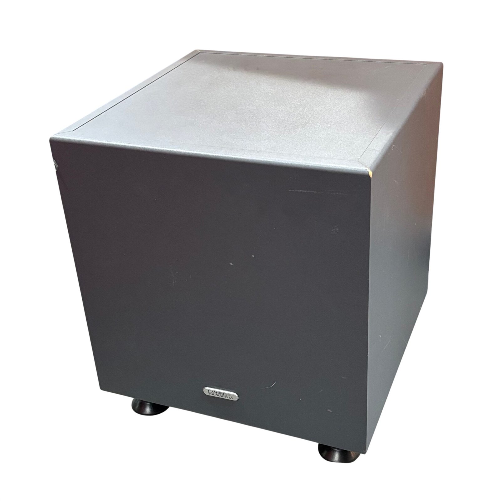 f897bdab-32b1-4205-a3b8-0789720c30b7.jpg Cambridge Soundworks Basscube 8S 8'' 50W RMS Subwoofer - Local Pick-Up Only - Image 1