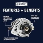 JC Whitney® Alternator, 2.4L, 4Cyl, New - Image 10
