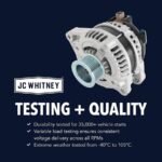 JC Whitney® Alternator, 2.5L, 4Cyl, New - Image 8