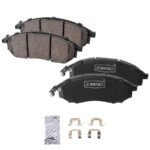 JC Whitney® Front Brake Pad Set, 2-Wheel Set, Ceramic, Pro-Line Series