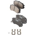 JC Whitney® Front Ceramic Brake Pad Set