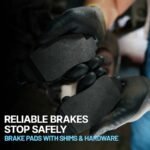 JC Whitney® Front Ceramic Brake Pad Set - Image 5