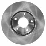 SureStop® 2-Wheel Set Front Brake Disc and Pad Kit, Plain Surface 5 Lugs 276.2 mm Ceramic Pro-Line Series, Includes (1) Brake Pad Set and (2) Brake Disc - Image 4