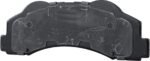 JC Whitney® 2-Wheel Set Front Brake Disc and Pad Kit, Plain Surface 6 Lugs 350.01 mm Ceramic Pro-Line Series, Includes (2) Brake Disc and (1) Brake Pad Set - Image 4