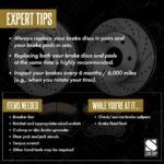 SureStop® 2-Wheel Set Rear Brake Disc and Pad Kit, Cross-drilled and Slotted 278 mm Ceramic Pro-Line Series, Includes (2) Disc and (1) Pad Set - Image 13