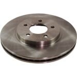 SureStop® 2-Wheel Set Front Brake Disc and Pad Kit, Plain Surface 5 Lugs 302.77 mm Ceramic Pro-Line Series, Includes (1) Brake Pad Set and (2) Brake Disc - Image 2