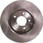 SureStop® 2-Wheel Set Front Brake Disc and Pad Kit, Plain Surface 5 Lugs 302.77 mm Ceramic Pro-Line Series, Includes (1) Brake Pad Set and (2) Brake Disc - Image 4