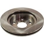 JC Whitney® 2-Wheel Set Front Brake Disc and Pad Kit, Plain Surface 5 Lugs 336.04 mm Semi-metallic Pro-Line Series, Includes (2) Disc and (1) Pad Set - Image 3