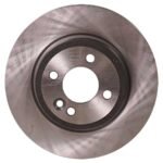 SureStop® 2-Wheel Set Front Brake Disc and Pad Kit, Plain Surface 5 Lugs 276 mm Organic Pro-Line Series, Includes (2) Brake Disc and (1) Brake Pad Set - Image 3