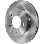 JC Whitney® 2-Wheel Set Front Brake Disc and Pad Kit, Plain Surface 5 Lugs 308 mm Semi-metallic 4WD Pro-Line Series, Includes (2) Disc and (1) Pad Set - Image 2