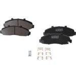 JC Whitney® 2-Wheel Set Front Brake Disc and Pad Kit, Plain Surface 5 Lugs 308 mm Semi-metallic 4WD Pro-Line Series, Includes (2) Disc and (1) Pad Set - Image 3