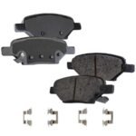SureStop® 4-Wheel Set Front and Rear Brake Disc and Pad Kit, Plain Surface 5 Lugs Front-295.91 mm/Rear-270 mm Ceramic Pro-Line Series, Includes (4) Disc and (2) Pad Set - Image 10