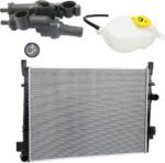 Replacement® 3-Piece Kit Radiator, 2.4L, 4Cyl, Includes (1) Coolant Reservoir, (1) Radiator, and (1) Thermostat Housing