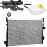 Replacement® 3-Piece Kit Radiator, 2.4L, 4Cyl, Includes (1) Coolant Reservoir, (1) Radiator, and (1) Thermostat Housing