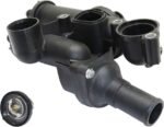 Replacement® 3-Piece Kit Radiator, 2.4L, 4Cyl, Includes (1) Coolant Reservoir, (1) Radiator, and (1) Thermostat Housing - Image 17