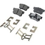 SureStop® 4-Wheel Set Front and Rear Brake Disc and Pad Kit, Plain Surface, 5 Lugs, Cast Iron, Ceramic, Pro-Line Series, Includes (4) Disc and (2) Pad Set - Image 11